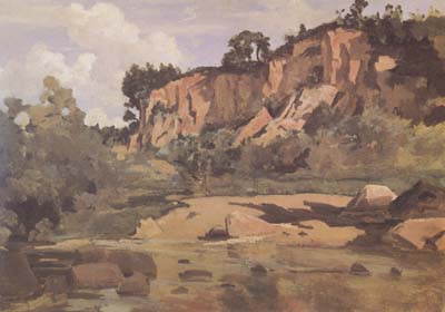 Jean Baptiste Camille  Corot Civita Castellana (mk11)